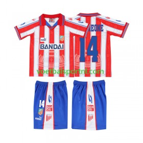 Atlético Madrid SIMEONE 14 Retro Thuis Shirt Kind 1996 1997